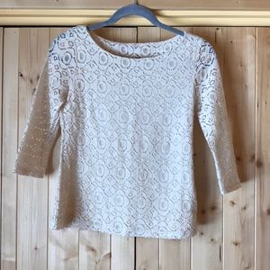 Banana Republic Lace Top